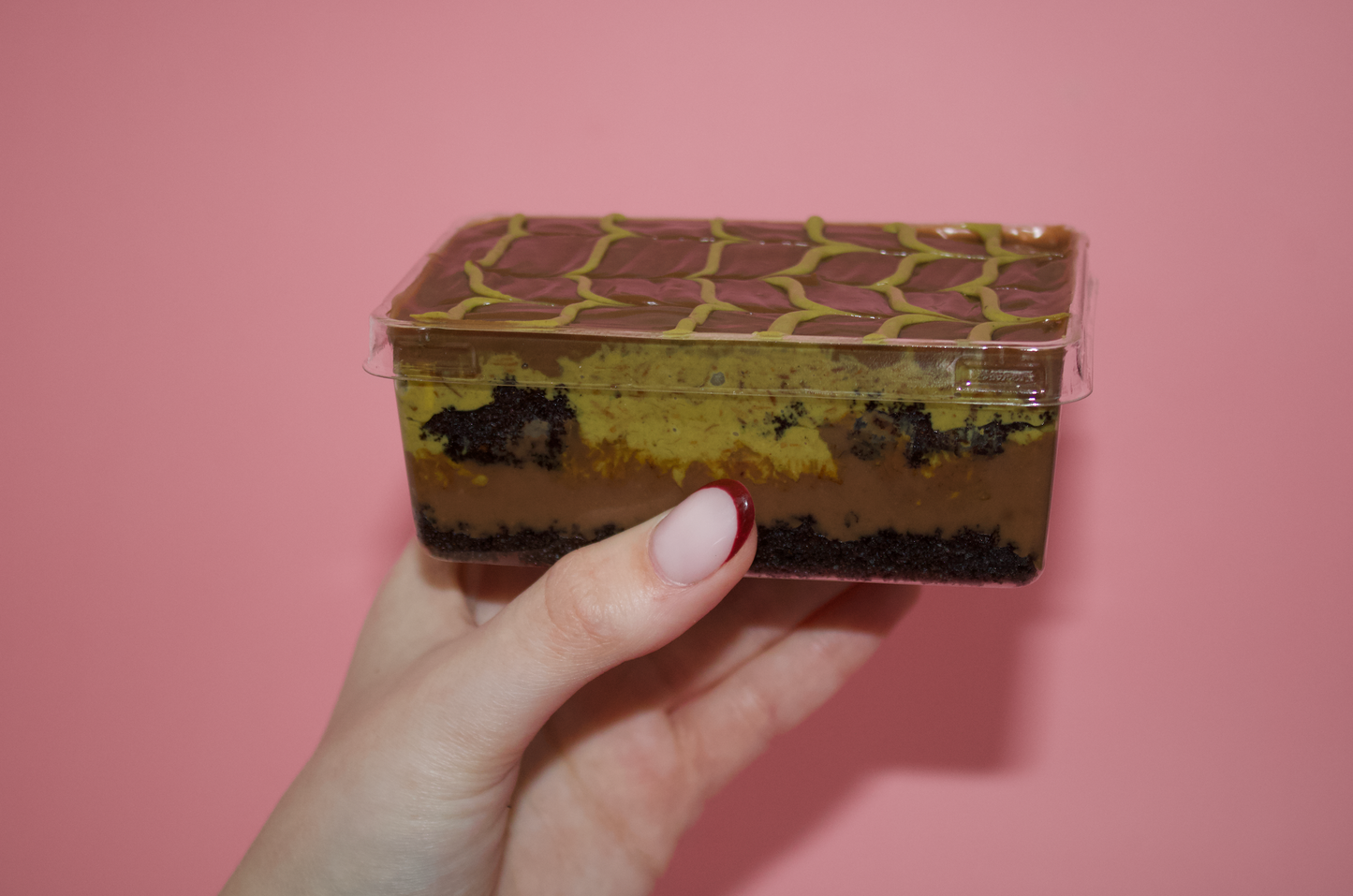 Dubai Pistachio Chocolate Cake - Cake of the Month