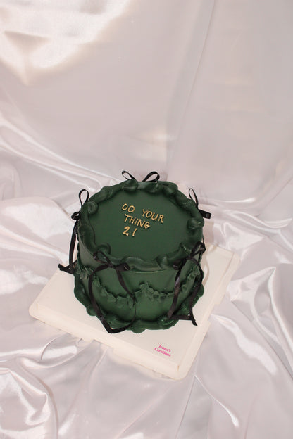 Vintage Round Cake