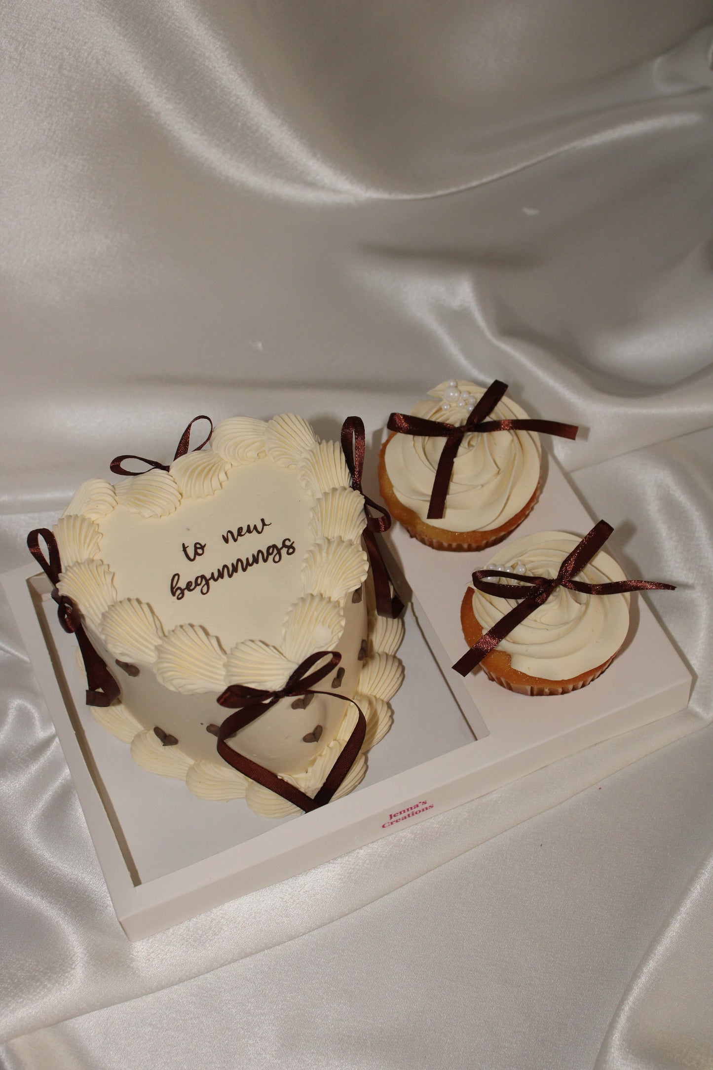 Custom Bento box with cupcakes