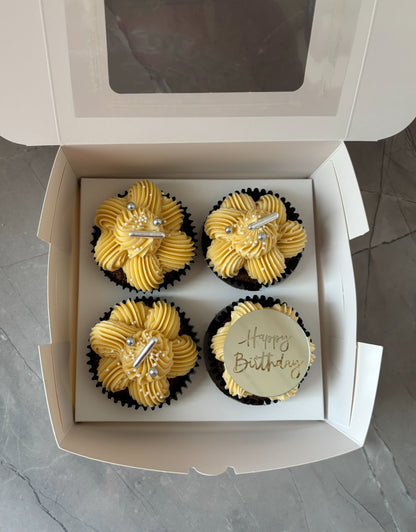 Happy Birthday Cupcake Box