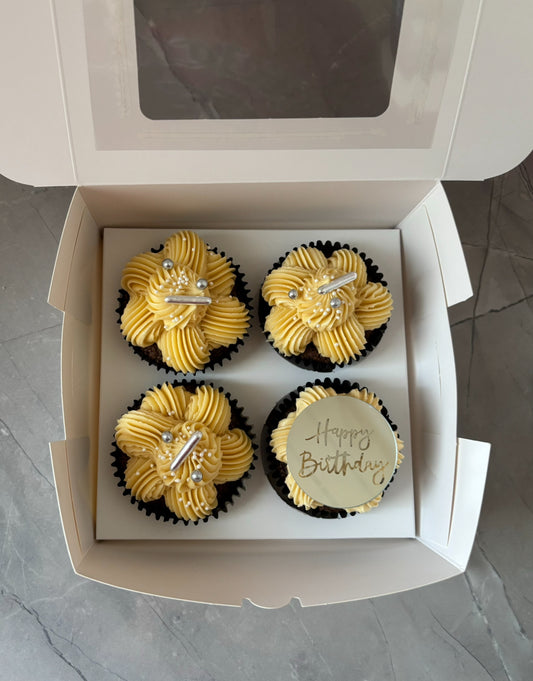 Happy Birthday Cupcake Box