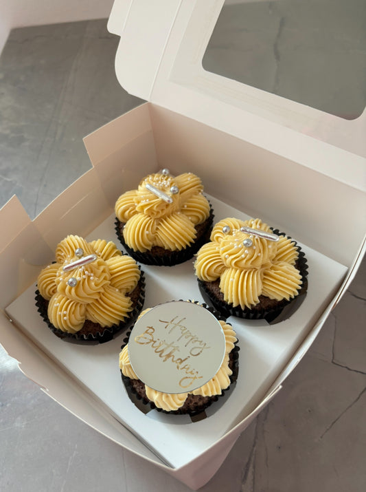 Happy Birthday Cupcake Box