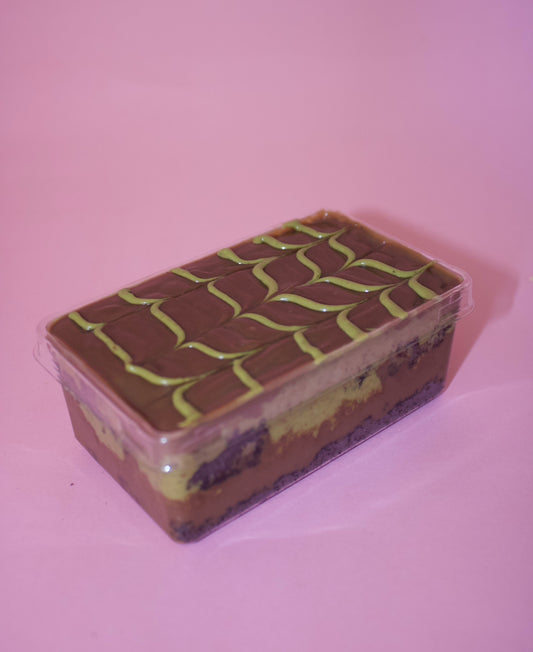 Dubai Pistachio Chocolate Cake - Cake of the Month