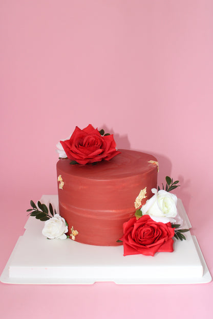 The Scarlet Bloom Cake