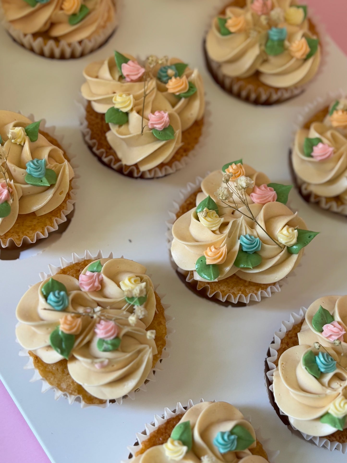 Rose Garden Cupcakes