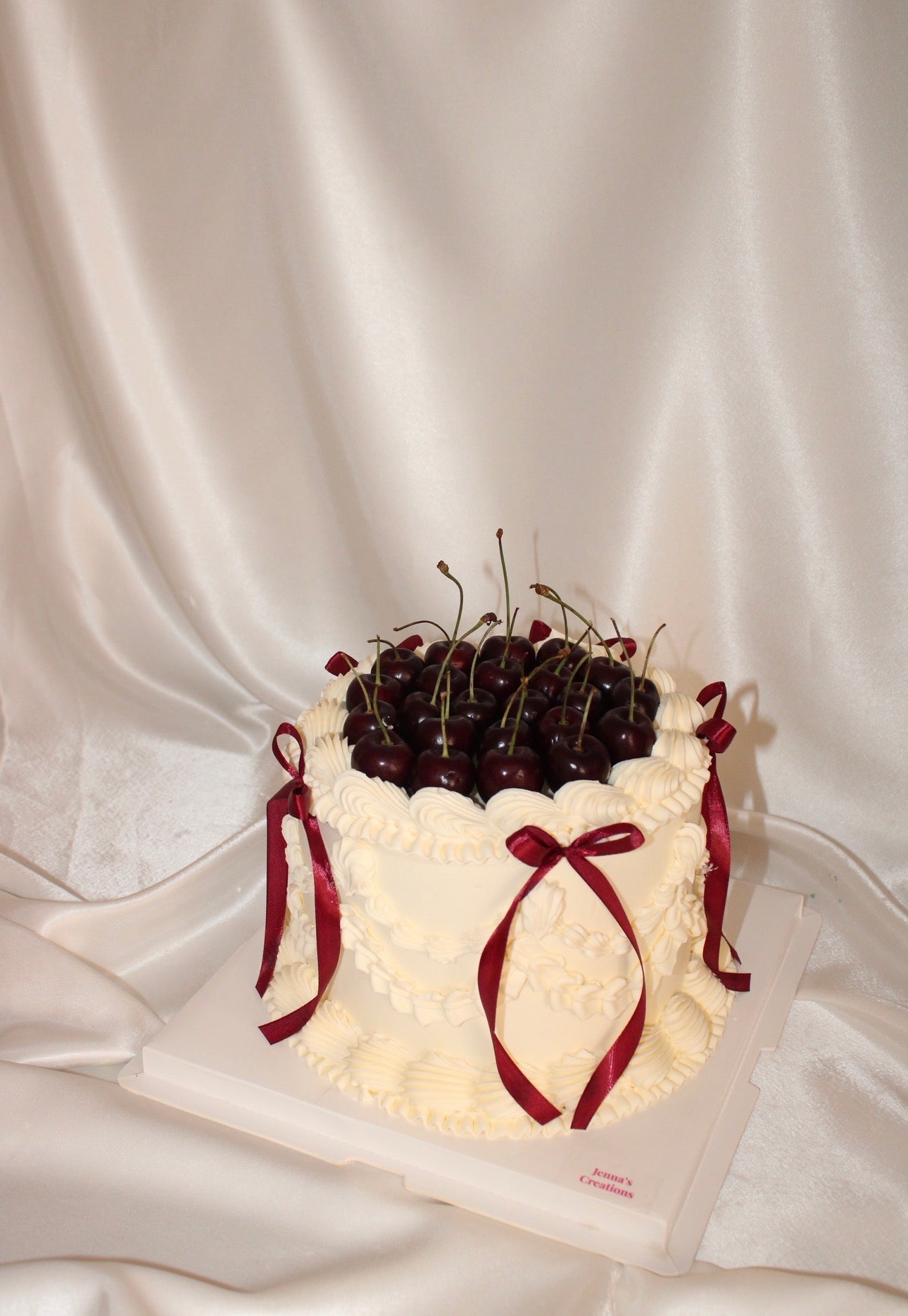 Classic Cherry Vintage Cake
