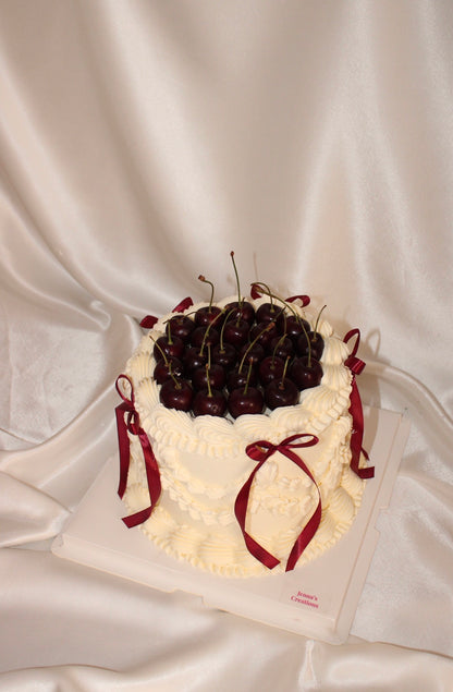Classic Cherry Vintage Cake