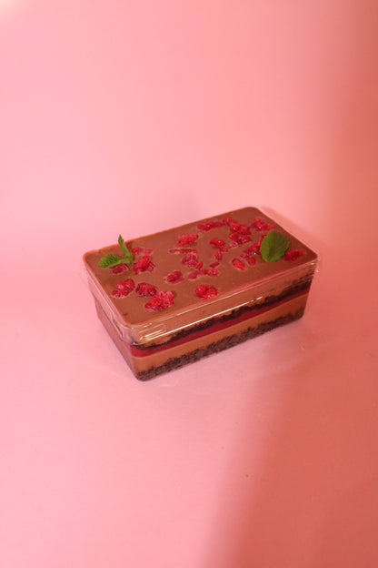 Chocolate and Raspberry Ganache Cake - Cake of the Month