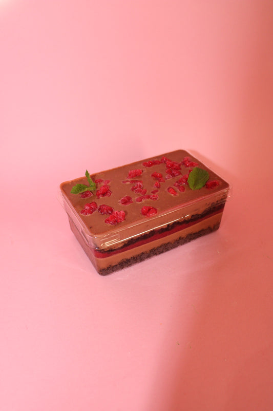 Chocolate and Raspberry Ganache Cake - Cake of the Month