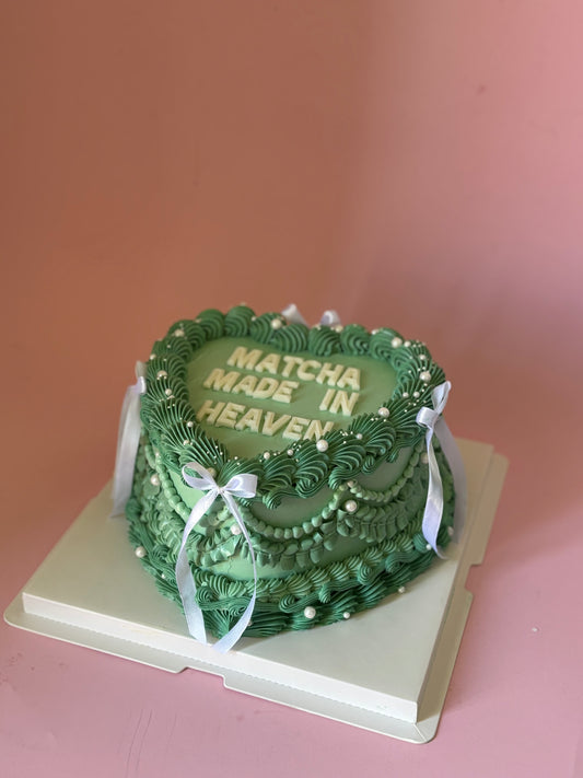Vintage Heart Cake