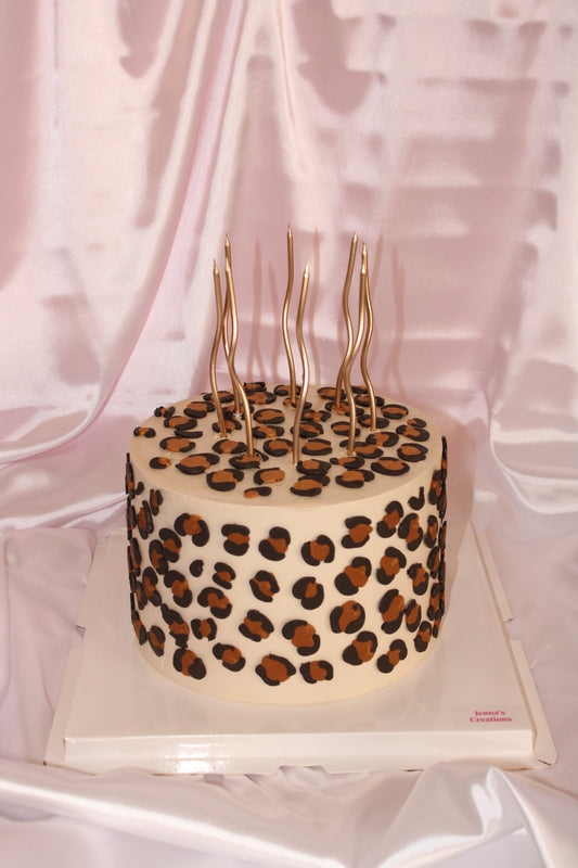 Cheetah Chic Cake