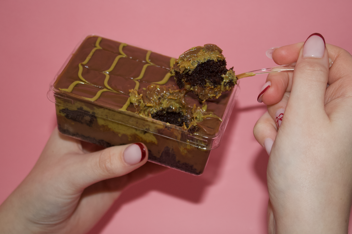 Dubai Pistachio Chocolate Cake - Cake of the Month